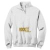 NuBlend ® 1/4 Zip Cadet Collar Sweatshirt Thumbnail