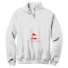 NuBlend ® 1/4 Zip Cadet Collar Sweatshirt Thumbnail