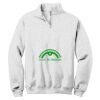 NuBlend ® 1/4 Zip Cadet Collar Sweatshirt Thumbnail