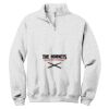 NuBlend ® 1/4 Zip Cadet Collar Sweatshirt Thumbnail