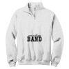 NuBlend ® 1/4 Zip Cadet Collar Sweatshirt Thumbnail