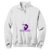 NuBlend ® 1/4 Zip Cadet Collar Sweatshirt Thumbnail