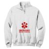 NuBlend ® 1/4 Zip Cadet Collar Sweatshirt Thumbnail