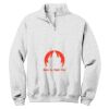 NuBlend ® 1/4 Zip Cadet Collar Sweatshirt Thumbnail