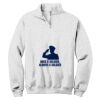 NuBlend ® 1/4 Zip Cadet Collar Sweatshirt Thumbnail