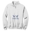 NuBlend ® 1/4 Zip Cadet Collar Sweatshirt Thumbnail
