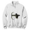 NuBlend ® 1/4 Zip Cadet Collar Sweatshirt Thumbnail