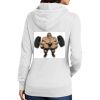 Ladies Core Fleece Pullover Hooded Sweatshirt Thumbnail