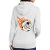 Ladies Core Fleece Pullover Hooded Sweatshirt Thumbnail