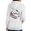 Ladies Core Fleece Pullover Hooded Sweatshirt Thumbnail