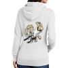 Ladies Core Fleece Pullover Hooded Sweatshirt Thumbnail