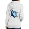 Ladies Core Fleece Pullover Hooded Sweatshirt Thumbnail
