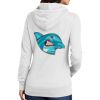 Ladies Core Fleece Pullover Hooded Sweatshirt Thumbnail