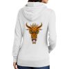 Ladies Core Fleece Pullover Hooded Sweatshirt Thumbnail