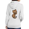 Ladies Core Fleece Pullover Hooded Sweatshirt Thumbnail