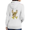 Ladies Core Fleece Pullover Hooded Sweatshirt Thumbnail