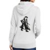 Ladies Core Fleece Pullover Hooded Sweatshirt Thumbnail