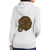 Ladies Core Fleece Pullover Hooded Sweatshirt Thumbnail