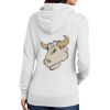 Ladies Core Fleece Pullover Hooded Sweatshirt Thumbnail