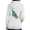 Ladies Core Fleece Pullover Hooded Sweatshirt Thumbnail