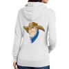 Ladies Core Fleece Pullover Hooded Sweatshirt Thumbnail