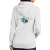 Ladies Core Fleece Pullover Hooded Sweatshirt Thumbnail