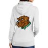 Ladies Core Fleece Pullover Hooded Sweatshirt Thumbnail