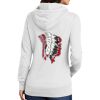 Ladies Core Fleece Pullover Hooded Sweatshirt Thumbnail
