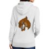 Ladies Core Fleece Pullover Hooded Sweatshirt Thumbnail