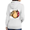 Ladies Core Fleece Pullover Hooded Sweatshirt Thumbnail