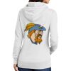 Ladies Core Fleece Pullover Hooded Sweatshirt Thumbnail