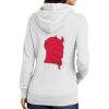 Ladies Core Fleece Pullover Hooded Sweatshirt Thumbnail