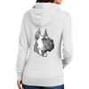 Ladies Core Fleece Pullover Hooded Sweatshirt Thumbnail