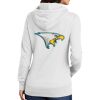 Ladies Core Fleece Pullover Hooded Sweatshirt Thumbnail