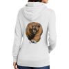 Ladies Core Fleece Pullover Hooded Sweatshirt Thumbnail