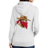 Ladies Core Fleece Pullover Hooded Sweatshirt Thumbnail