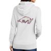 Ladies Core Fleece Pullover Hooded Sweatshirt Thumbnail