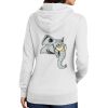 Ladies Core Fleece Pullover Hooded Sweatshirt Thumbnail