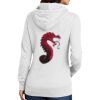Ladies Core Fleece Pullover Hooded Sweatshirt Thumbnail