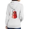 Ladies Core Fleece Pullover Hooded Sweatshirt Thumbnail
