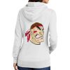 Ladies Core Fleece Pullover Hooded Sweatshirt Thumbnail
