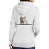 Ladies Core Fleece Pullover Hooded Sweatshirt Thumbnail