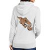 Ladies Core Fleece Pullover Hooded Sweatshirt Thumbnail