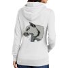 Ladies Core Fleece Pullover Hooded Sweatshirt Thumbnail