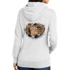 Ladies Core Fleece Pullover Hooded Sweatshirt Thumbnail