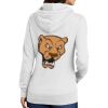 Ladies Core Fleece Pullover Hooded Sweatshirt Thumbnail
