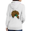 Ladies Core Fleece Pullover Hooded Sweatshirt Thumbnail