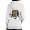 Ladies Core Fleece Pullover Hooded Sweatshirt Thumbnail