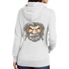 Ladies Core Fleece Pullover Hooded Sweatshirt Thumbnail