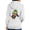 Ladies Core Fleece Pullover Hooded Sweatshirt Thumbnail